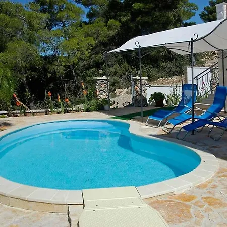 House In Tri Porte With Sea View, Terrace, Air Conditioning, Wifi 39-1 펜션 Potirna