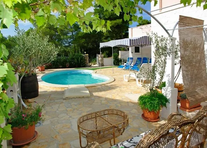 House In Tri Porte With Sea View, Terrace, Air Conditioning, Wifi 39-1 Dom wakacyjny