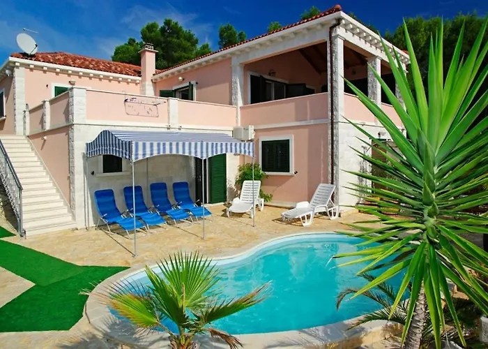 Dom wakacyjny House In Tri Porte With Sea View, Terrace, Air Conditioning, Wifi 39-1 *