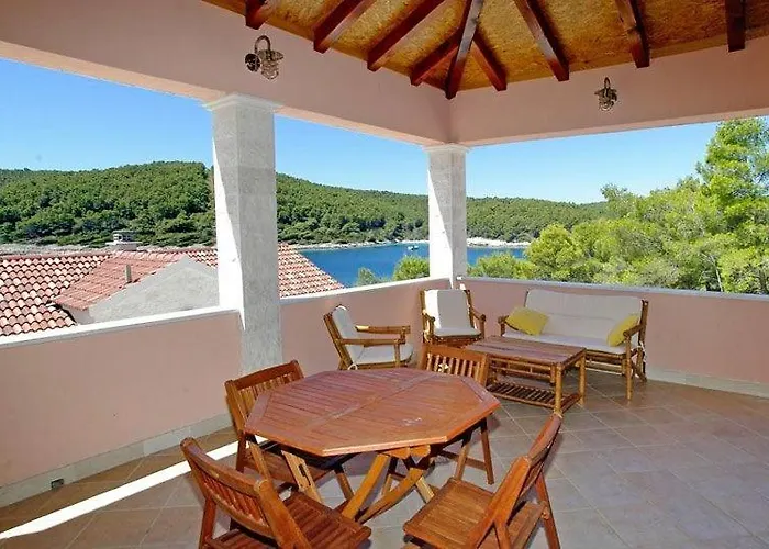 House In Tri Porte With Sea View, Terrace, Air Conditioning, Wifi 39-1 Ferienhaus *