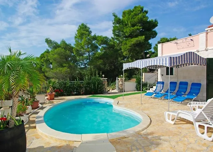 Ferienhaus House In Tri Porte With Sea View, Terrace, Air Conditioning, Wifi 39-1 *